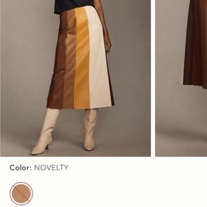 MOTHER The Bits and Pieces Midi Skirt